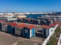 Boat rental companies in Cala Gonone, Sardinia, Italy Royalty Free Stock Photo